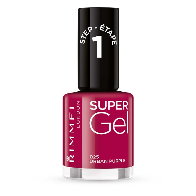 Rimmel nail care nail polish super gel urban purple - Beauty Products |  Dermacia Pharmacy