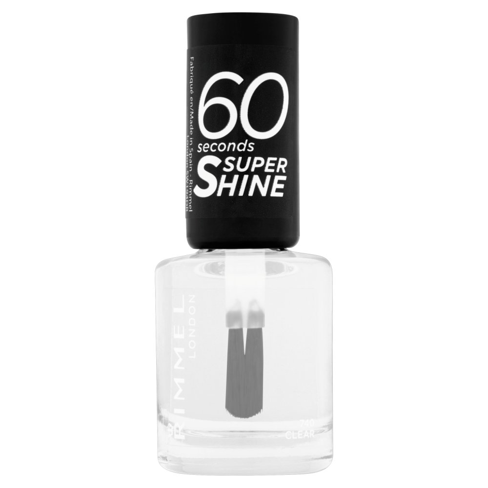 Rimmel 60 Seconds Super-Shine Nail Polish - Clear