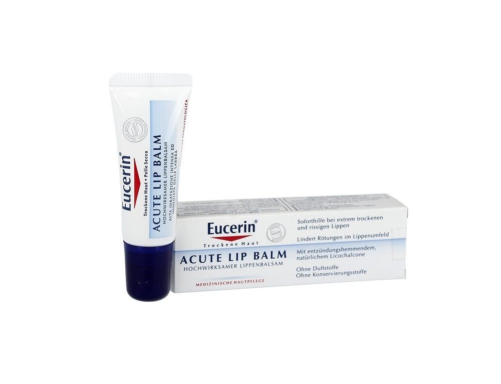 Eucerin lip balm acute 10ml Pharmacy Products