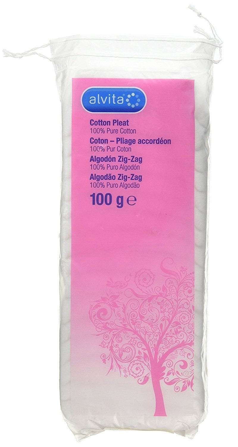 Alvita Cotton Wool Pleats 100G Dermacia Pharmacy