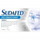 Sudafed decongestant tablets 60mg 12 pack