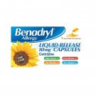Benadryl allergy liquid release capsules 10mg 7 pack