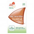 Nicorette chewing gum fruitfusion 2mg 105 pack