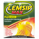 Lemsip max max flu lemon 10 pack