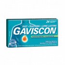 GAVISCON 250 tablets peppermint 80mg/250mg/133.5mg  24