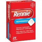 Rennie tablets peppermint 24 pack