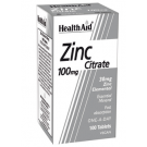 Healthaid mineral supplements zinc citrate tablets 100 pack