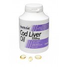 Healthaid supplements cod liver oil capsules 550mg 180 pack