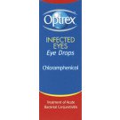 Optrex eye care eye drops infected eyes 0.5% 10ml