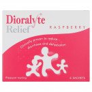 Dioralyte relief oral rehydration therapy sugar-free sachets raspberry 6 pack