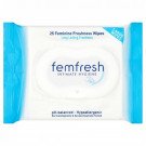 Femfresh body fresheners range wipes 25 pack
