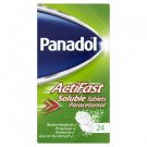 Panadol actifast soluble tablets 24 pack