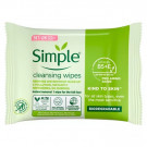 Simple Biodegradable Cleansing Wipes 20 Wipes