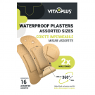 Waterproof Plasters (Assorted Plasters) X16