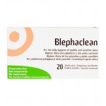 Blephaclean eyelid sterile cleansing wipes 20 pack