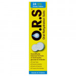 O.r.s. oral rehydration salt  tablets lemon 24 pack
