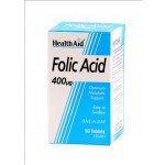 Healthaid vitamin B supplements folic acid tablets 400mcg 90 pack