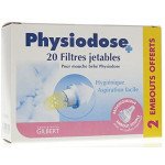 Gilbert Physiodose 20 Disposable Filters for Baby Nose Blower