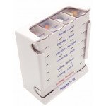 PILLMATE 19047 WEEKLY DISPENSER WITH 7 PULL-OUT BOXES A