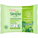 Simple Biodegradable Cleansing Wipes 25 Wipes