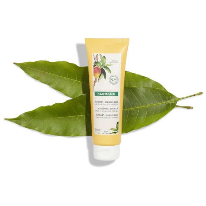 Klorane Nourishing- Dry Hair Leave-In Cream with Mango 125ml