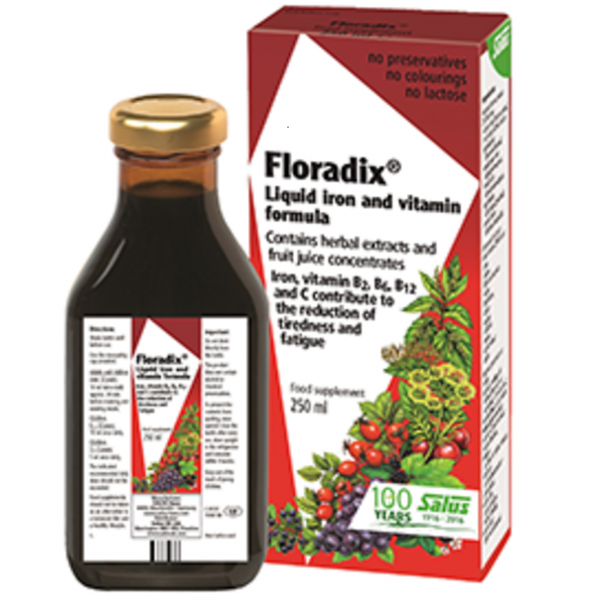 Floradix herbal iron extract 250ml
