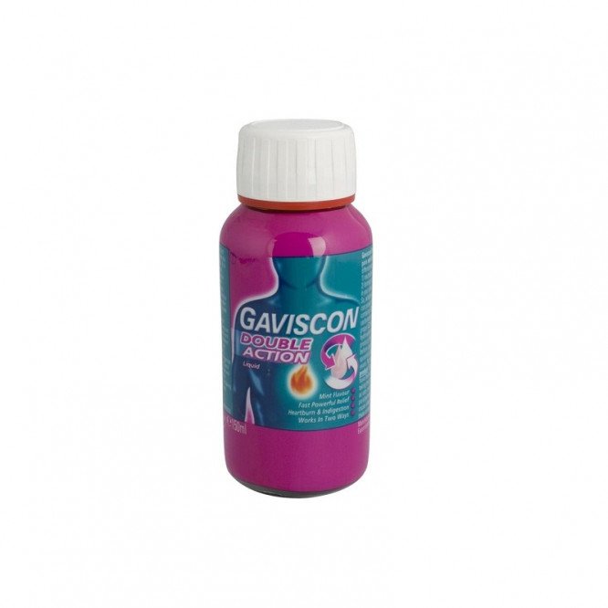 Gaviscon double action liquid peppermint 150ml