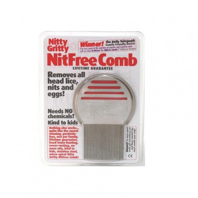 Nitty gritty NitFree comb