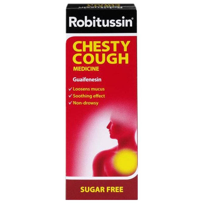 Robitussin oral solution chesty cough 100mg/5ml 100ml