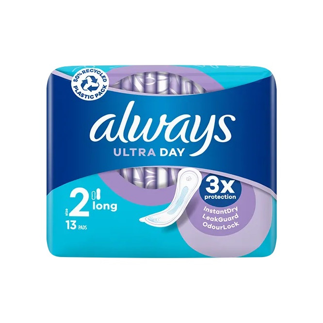 ALWAYS ULTRA sanitary towels pads long size 2 13
