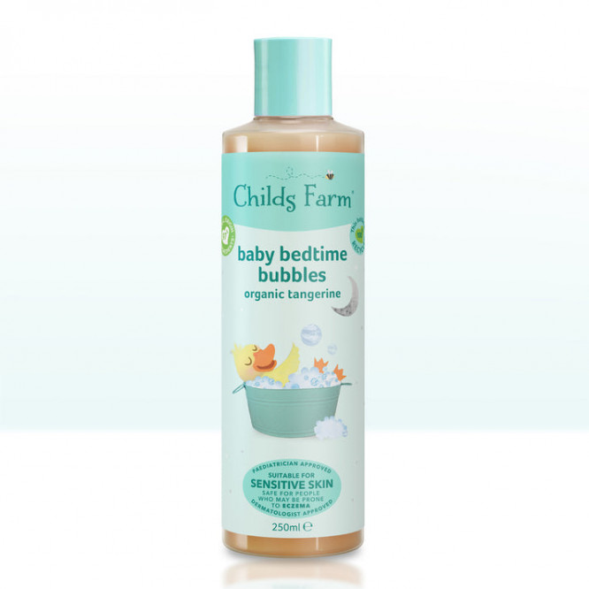 Childs Farm Baby Bedtime Bubbles, Organic Tangerine 250ml