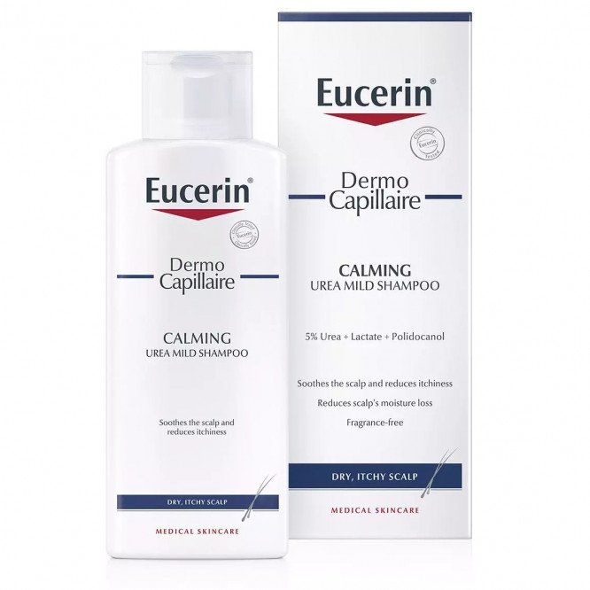 Eucerin Dermo Capillary Calming Urea Shampoo 250ml