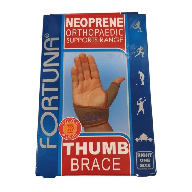 Fortuna Disabled Aids supports neoprene supports thumb brace right