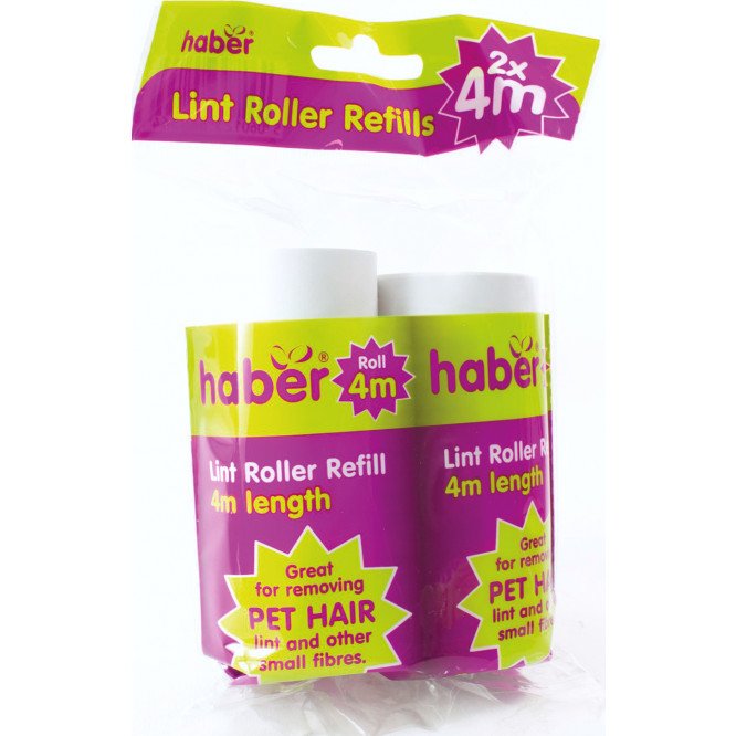 HABER LINT ROLLER REFILL (2 X 4M)