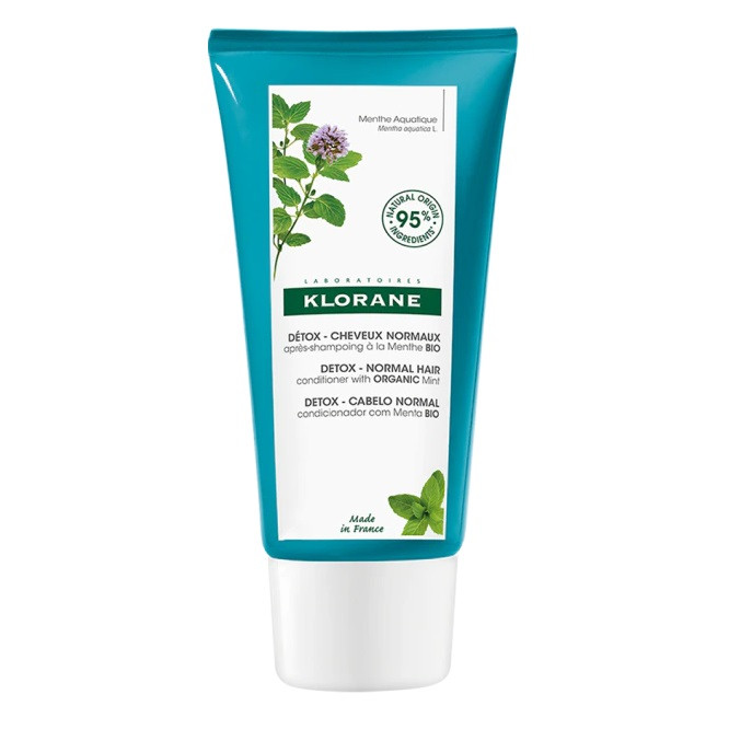 Klorane Detox - Normal Hair Conditioner with Mint Organic 150ml