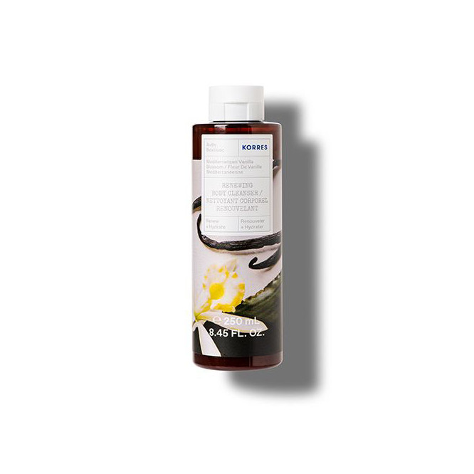 Korres Renewing Body Cleanser 250ml - Mediterranean Vanilla Blossom