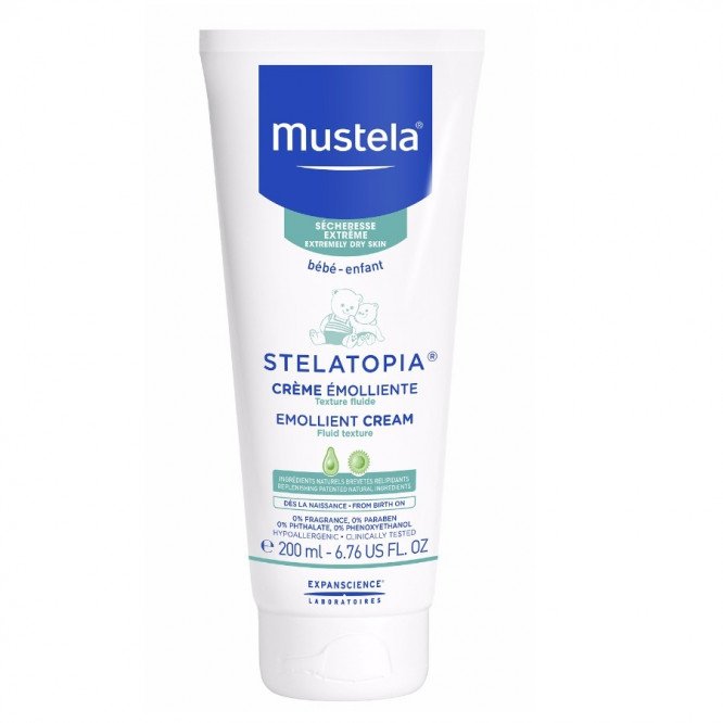 Mustela Stelatopia Emollient Cream 200ml