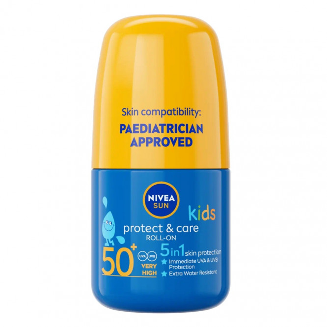 NIVEA SUN childrens roll on protect & moisture spf50 50ml