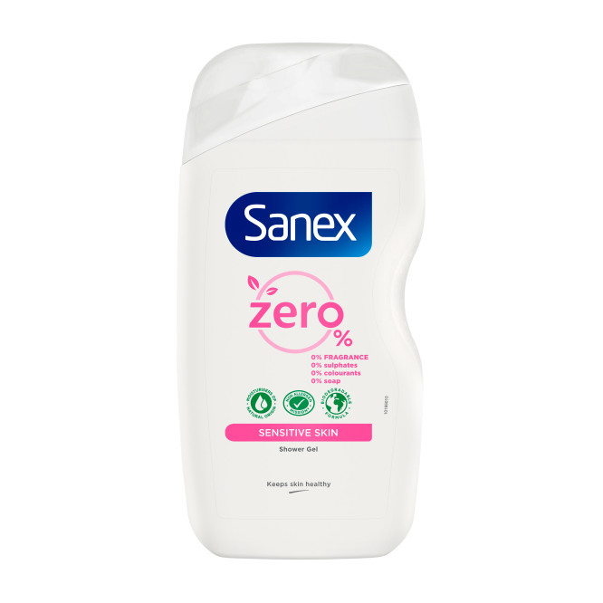 SANEX shower gel zero % sensitive 225ml