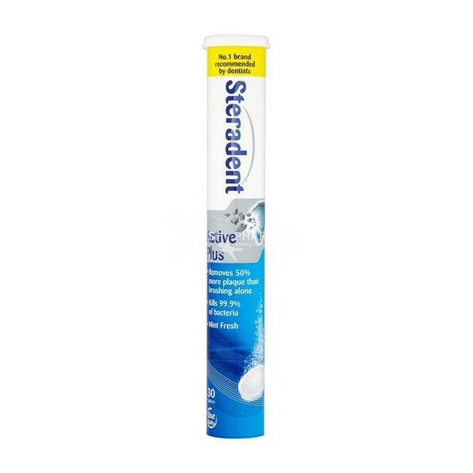 Steradent active plus 30 pack