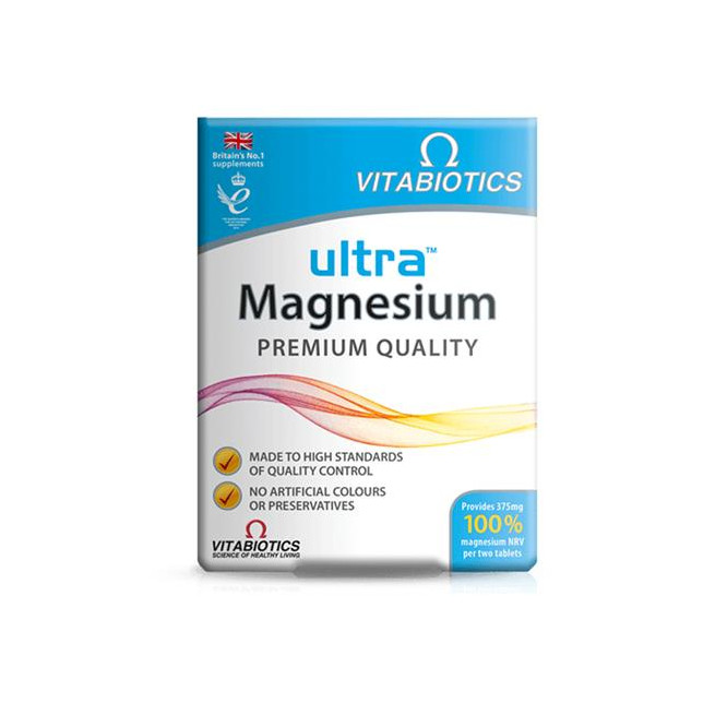 Ultra magnesium tablets 375mg 60 pack