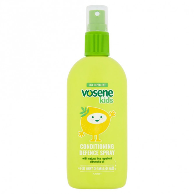 Vosene kids 3-in-1 headlice repellent defence spray 150ml