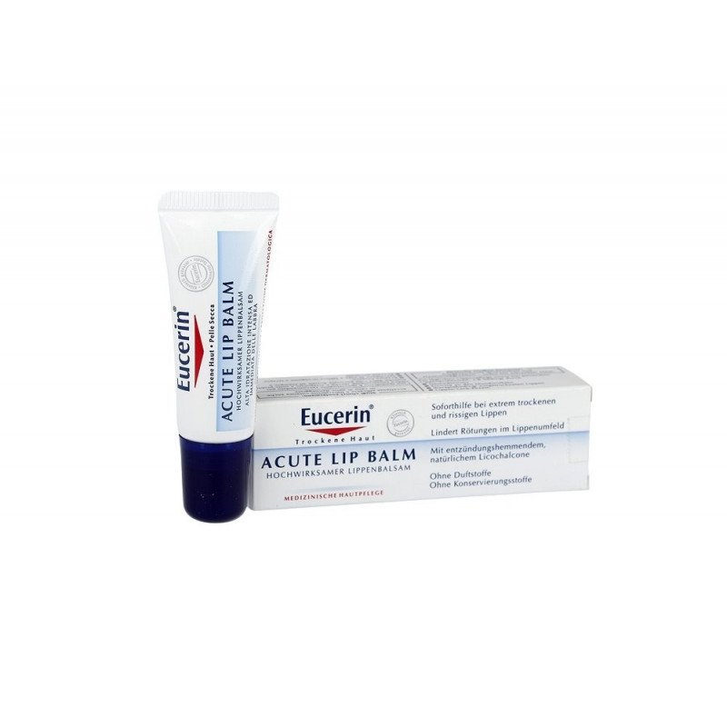 utilsigtet mikrocomputer Mappe Eucerin lip balm acute 10ml - Pharmacy Products