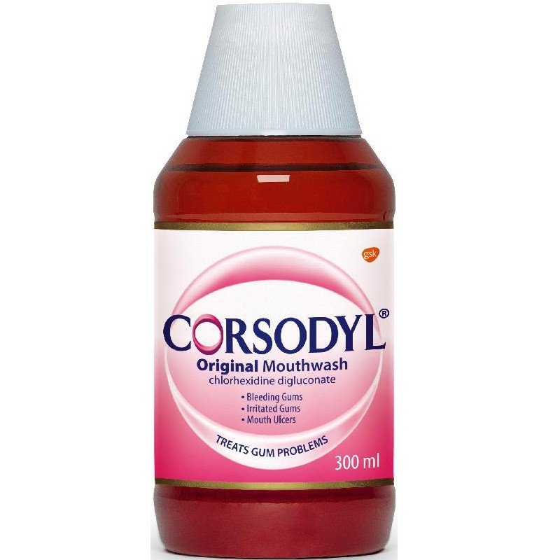 How To Use Mouthwash / Corsodyl mouthwash original 0.2% w/v 300ml ...