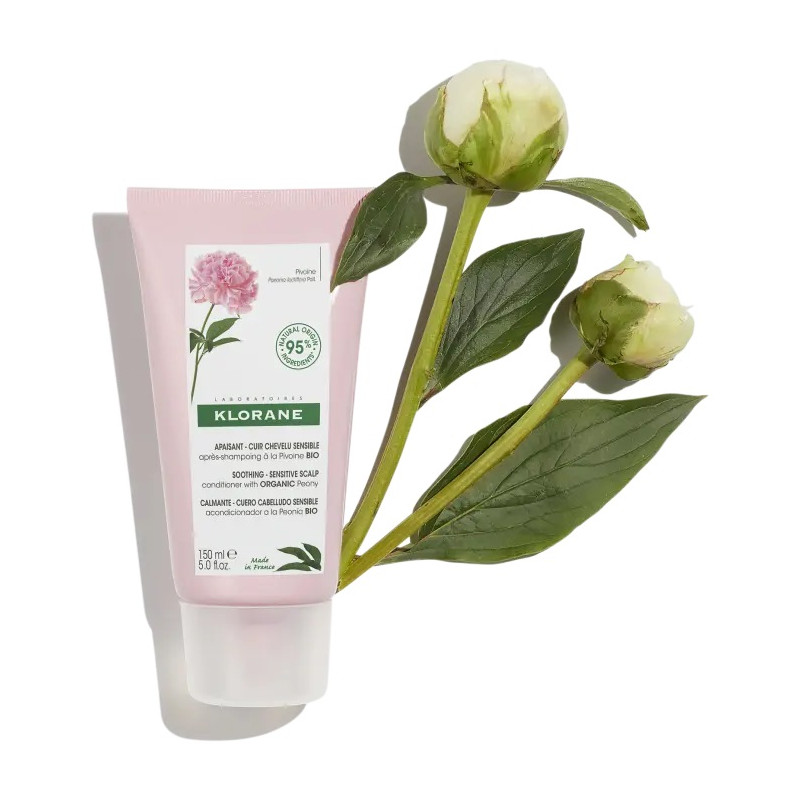 KLORANE Soothing and anti-irritating gel conditioner with peony
