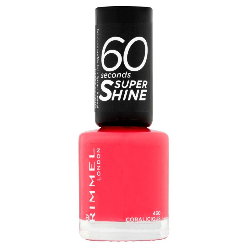 Rimmel 60 Seconds Super-Shine Nail Polish - Coralicious