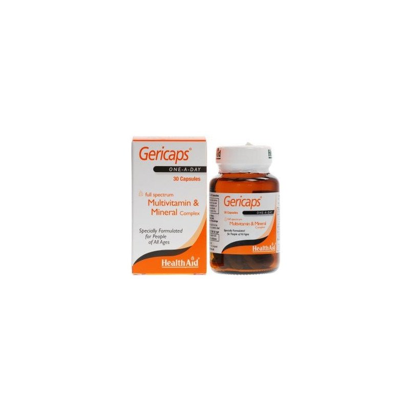 Gericaps multivitamin & mineral capsules 30 pack