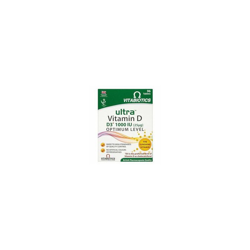 Ultra vitamin D3 tablets 96 pack