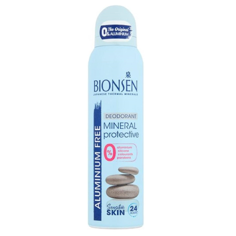 Bionsen aluminium free deodorant spray 150ml