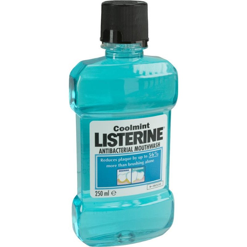 Listerine antiseptic mouthwash coolmint 250ml